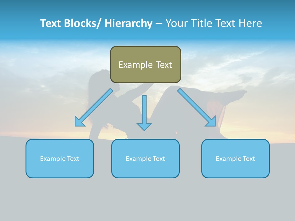Beach Play Sun PowerPoint Template