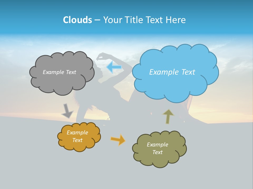 Beach Play Sun PowerPoint Template