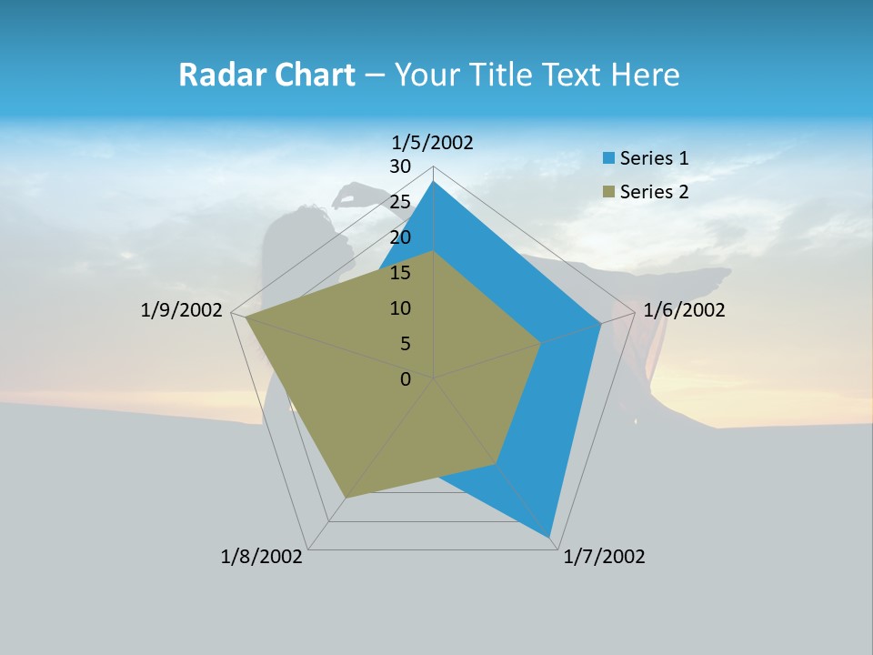 Beach Play Sun PowerPoint Template
