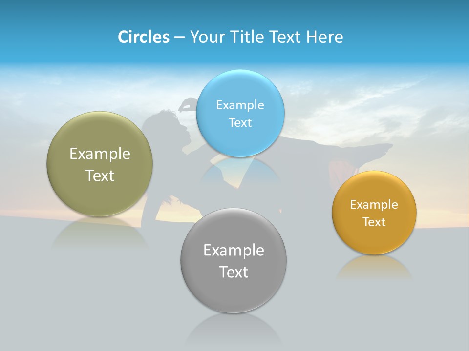 Beach Play Sun PowerPoint Template