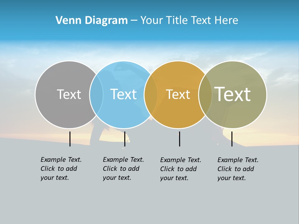 Beach Play Sun PowerPoint Template