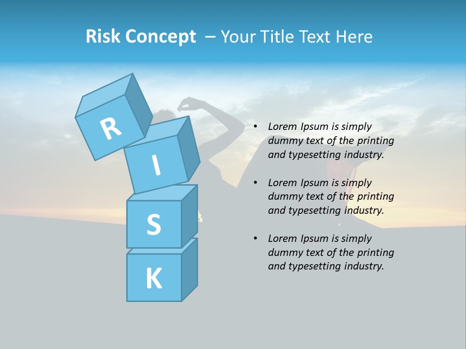 Beach Play Sun PowerPoint Template