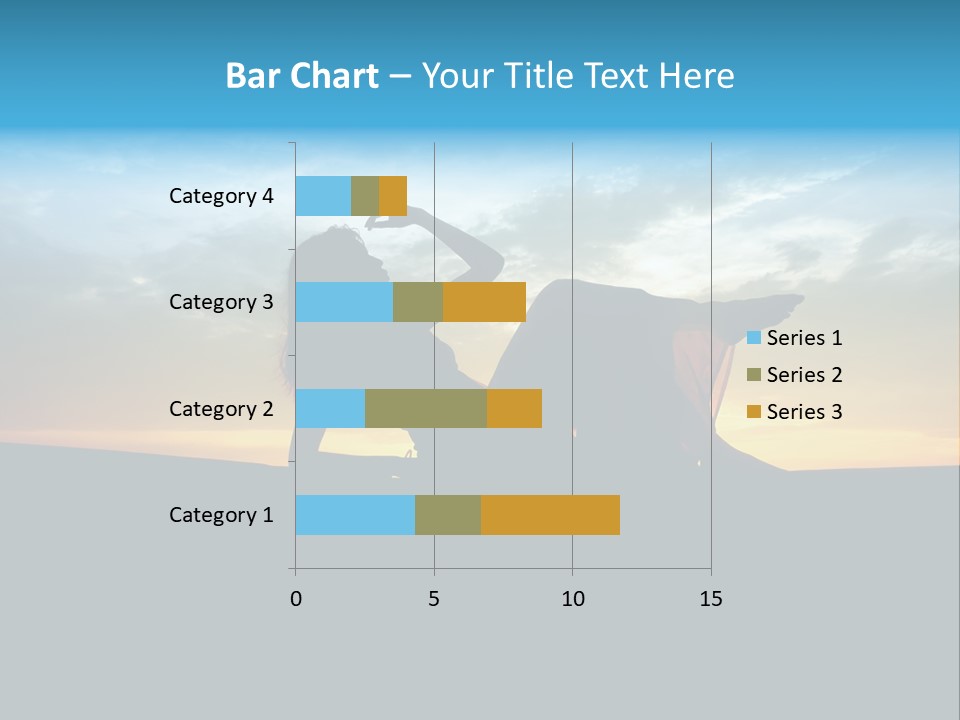 Beach Play Sun PowerPoint Template