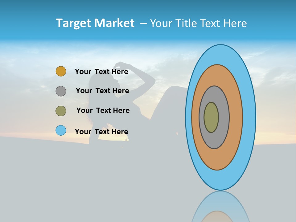 Beach Play Sun PowerPoint Template