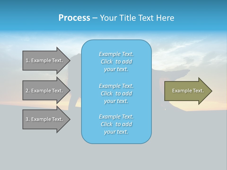 Beach Play Sun PowerPoint Template