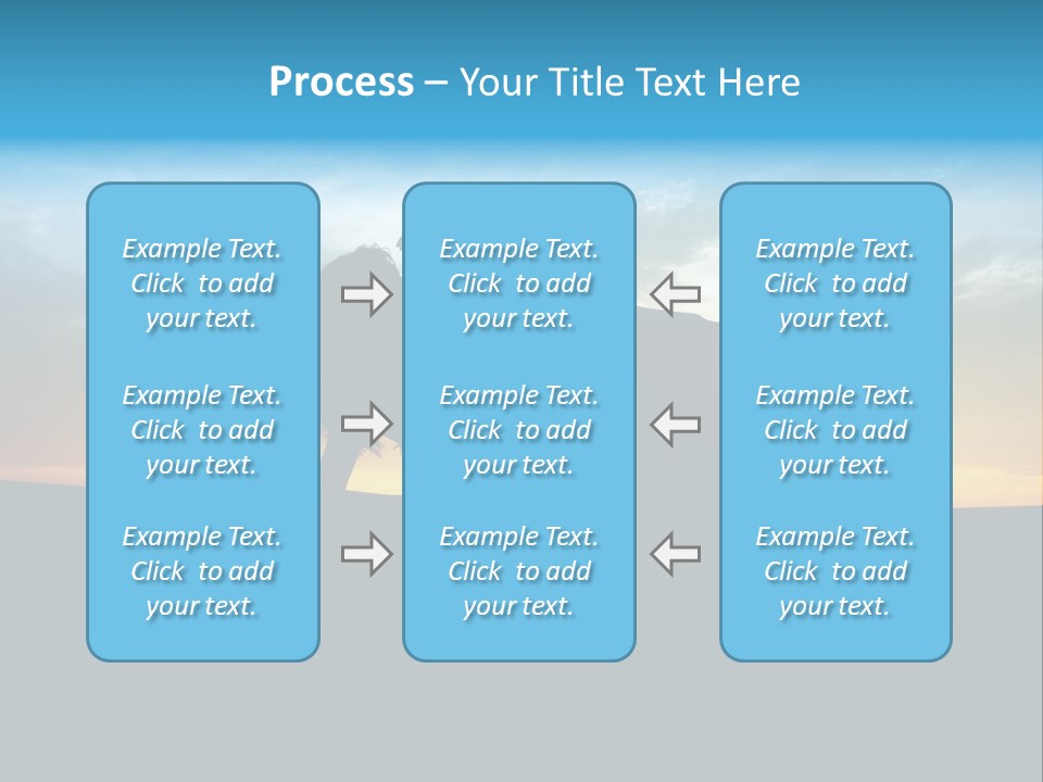 Beach Play Sun PowerPoint Template