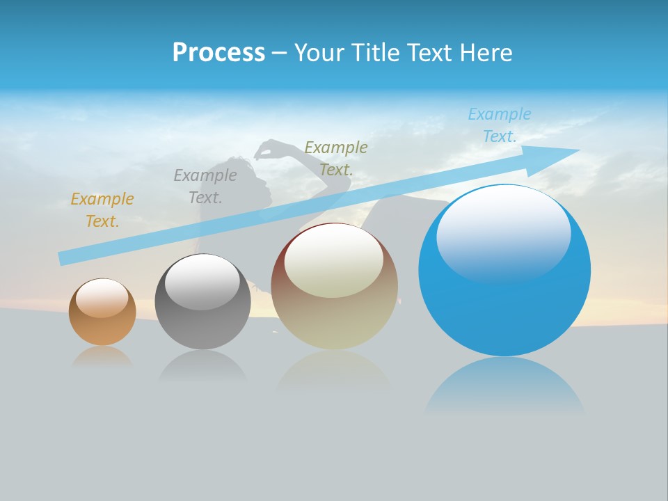 Beach Play Sun PowerPoint Template