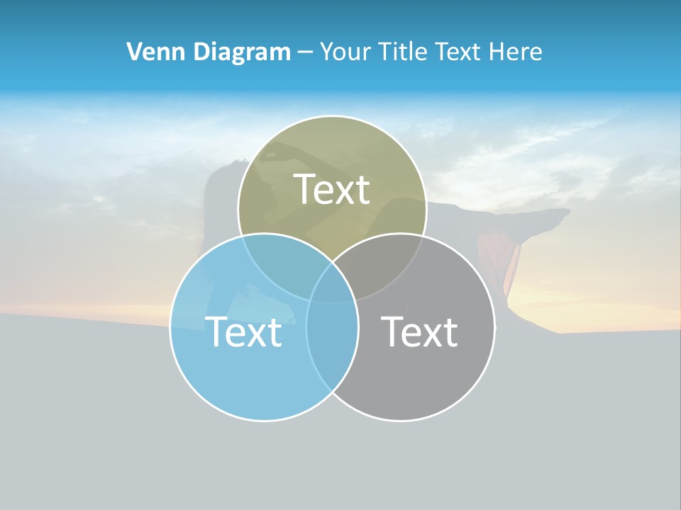 Beach Play Sun PowerPoint Template