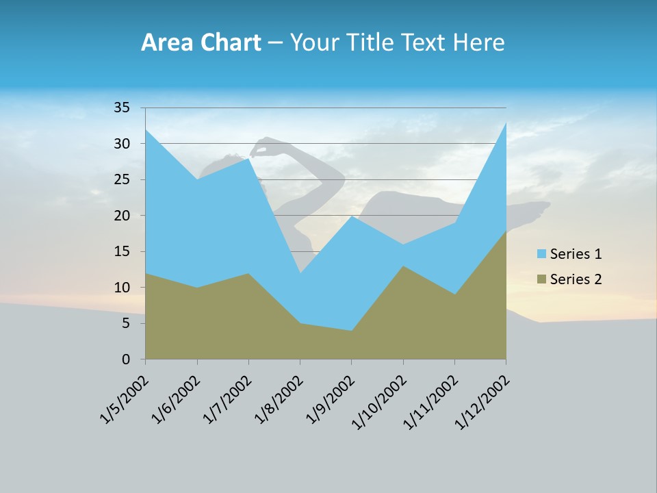 Beach Play Sun PowerPoint Template