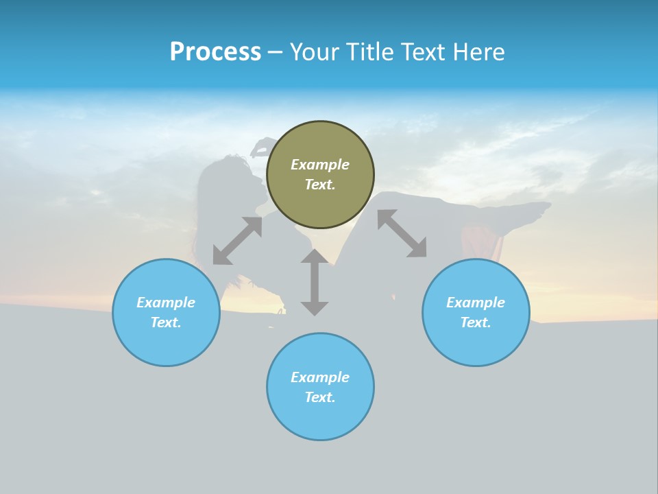 Beach Play Sun PowerPoint Template