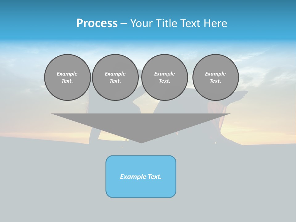 Beach Play Sun PowerPoint Template