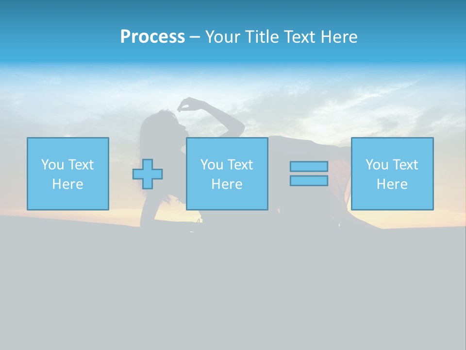 Beach Play Sun PowerPoint Template