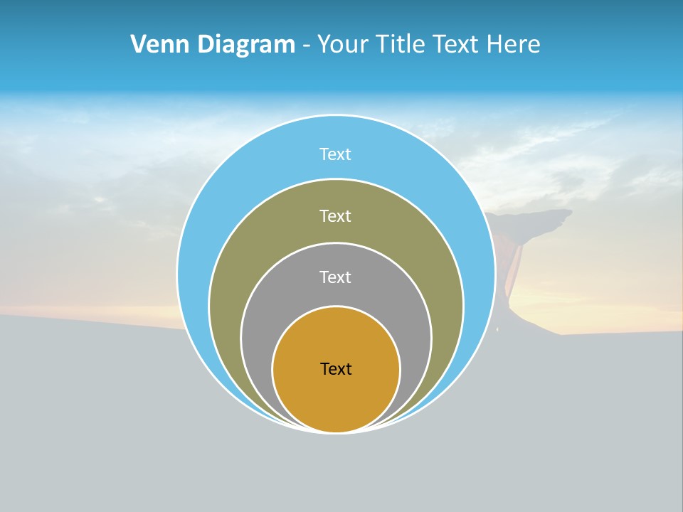 Beach Play Sun PowerPoint Template