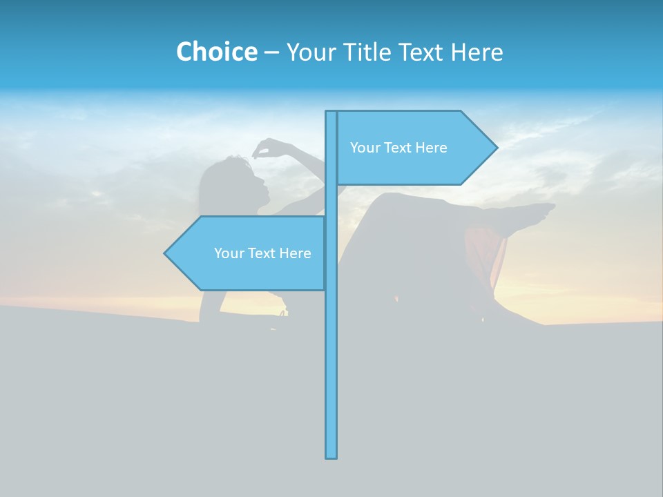 Beach Play Sun PowerPoint Template