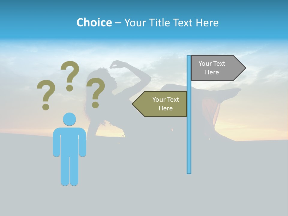 Beach Play Sun PowerPoint Template