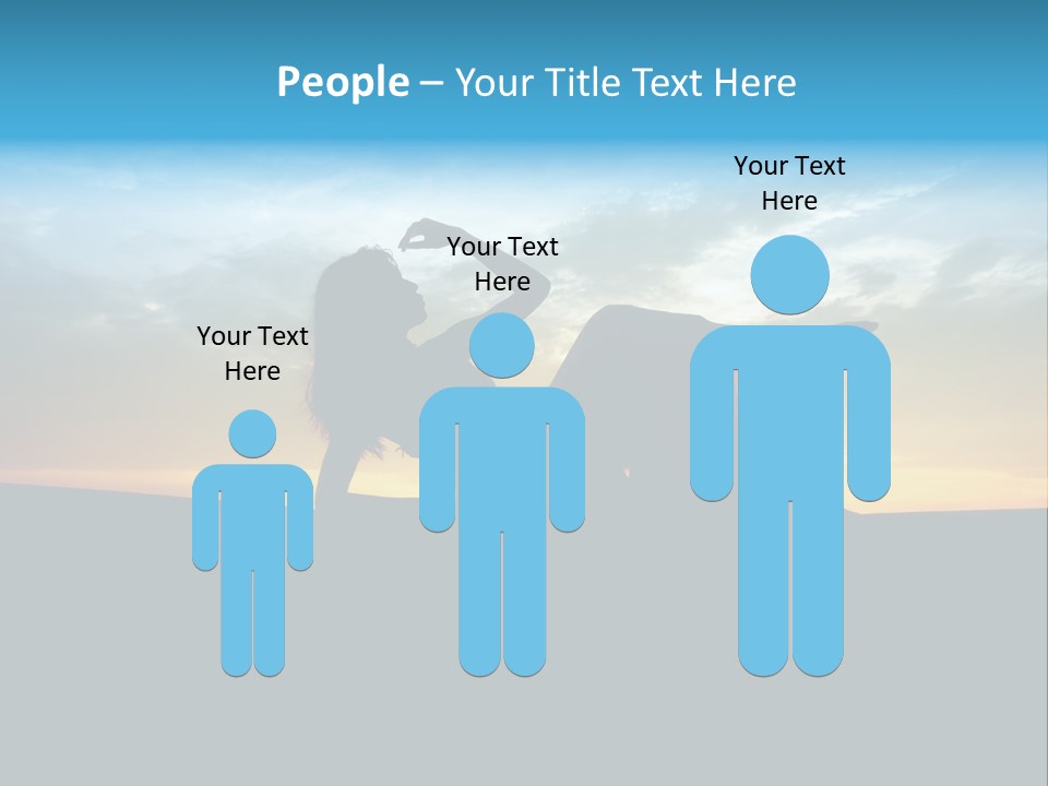 Beach Play Sun PowerPoint Template