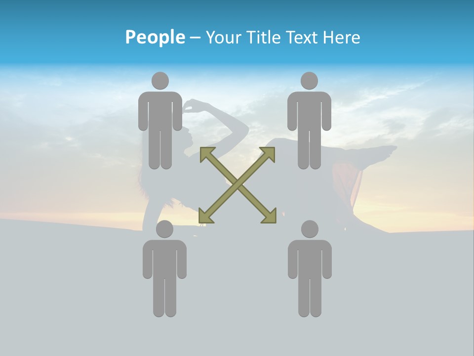 Beach Play Sun PowerPoint Template