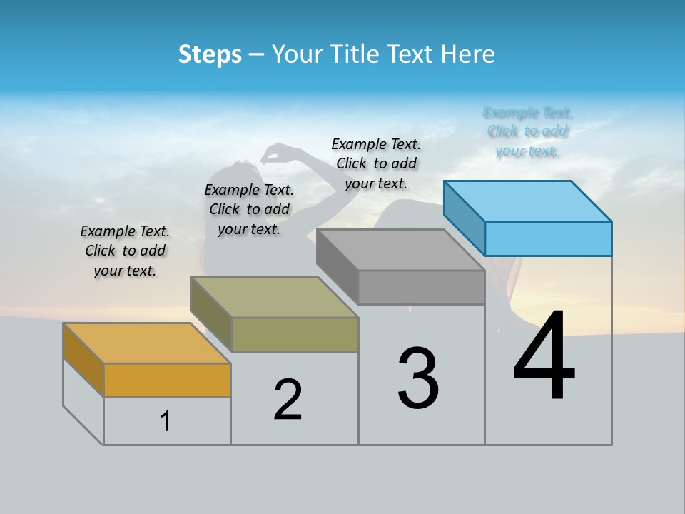 Beach Play Sun PowerPoint Template