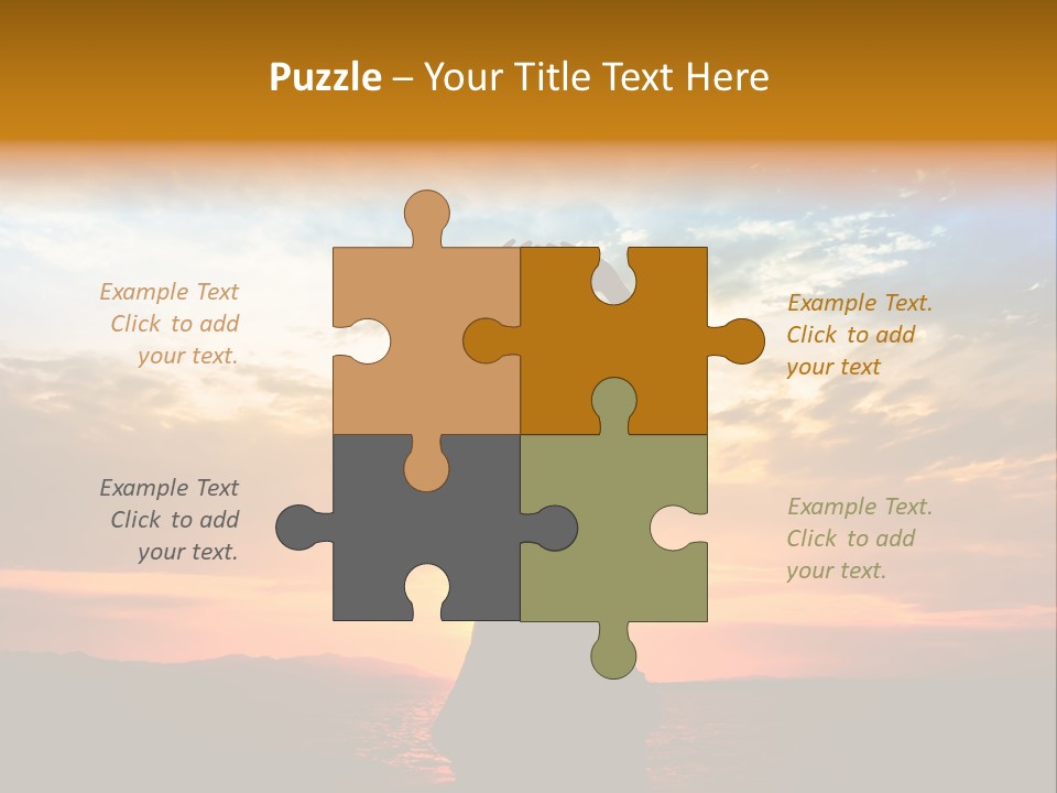 Ocean Abstract Relax PowerPoint Template
