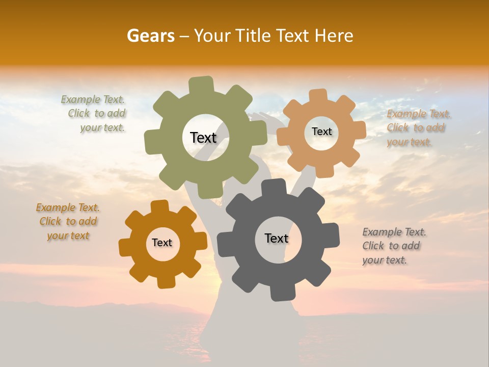 Ocean Abstract Relax PowerPoint Template