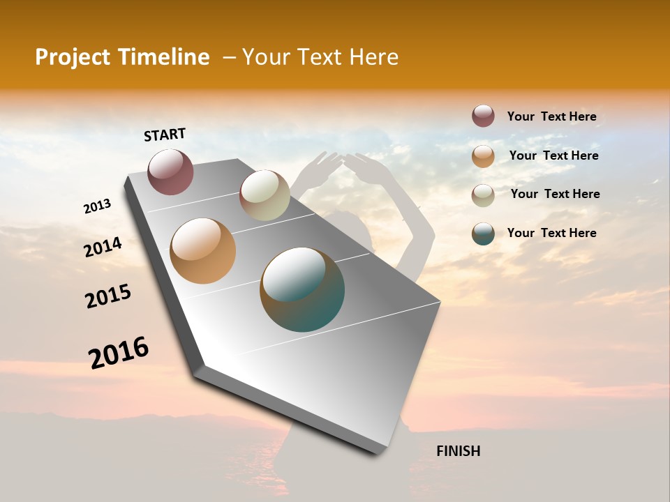 Ocean Abstract Relax PowerPoint Template