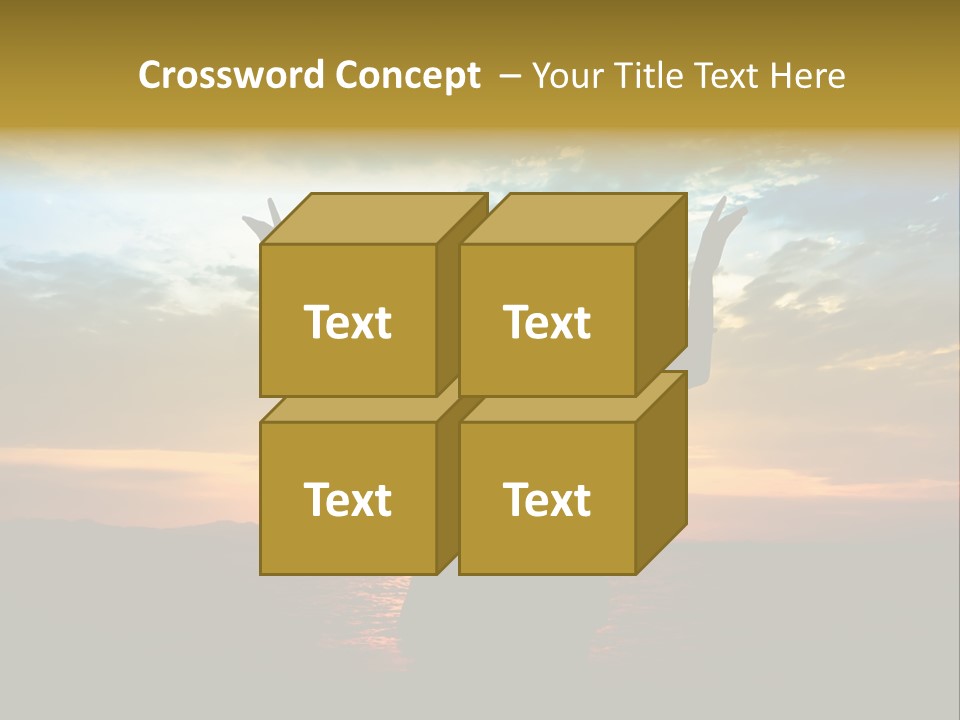 Sea Action Person PowerPoint Template