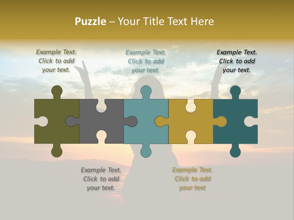 Sea Action Person PowerPoint Template