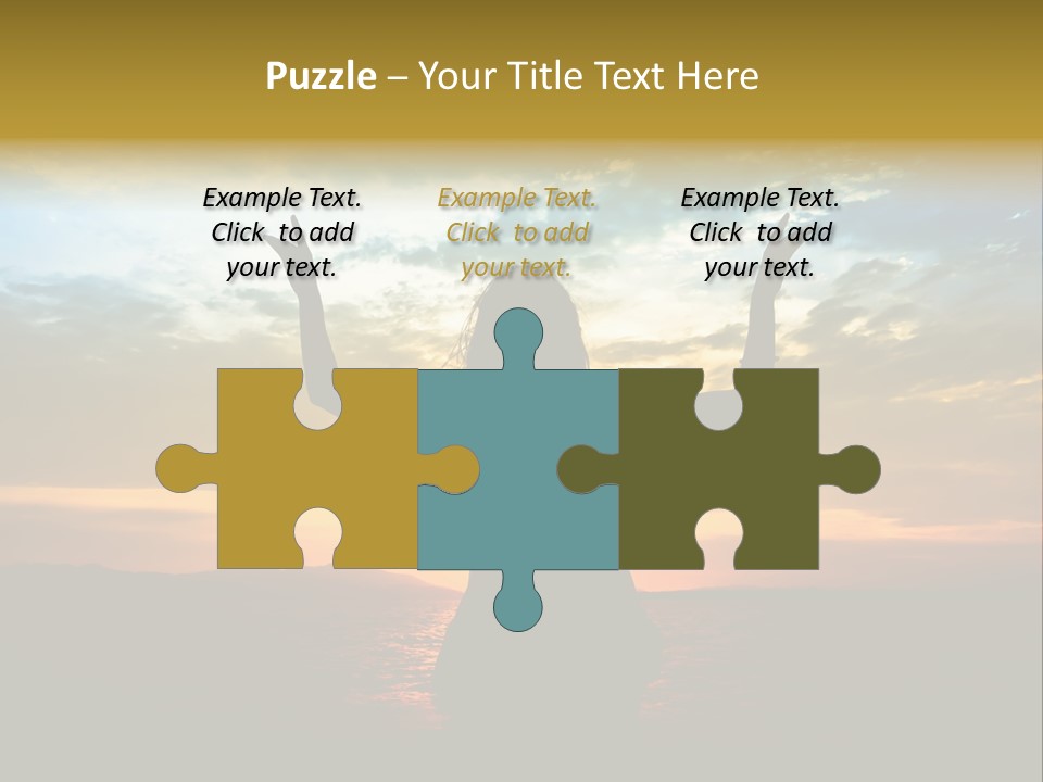 Sea Action Person PowerPoint Template