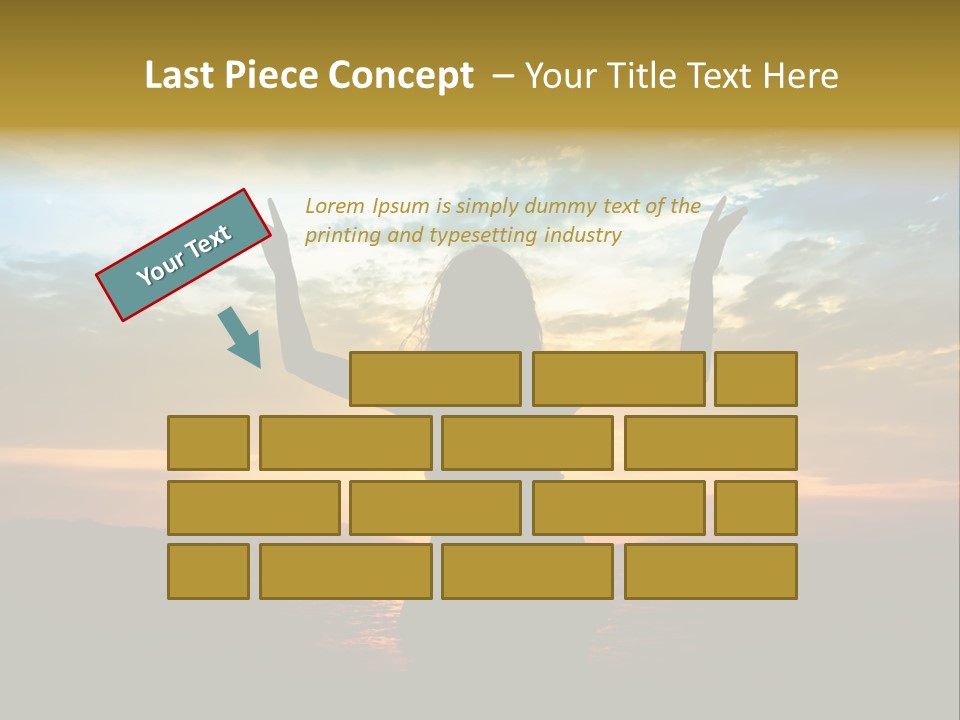 Sea Action Person PowerPoint Template