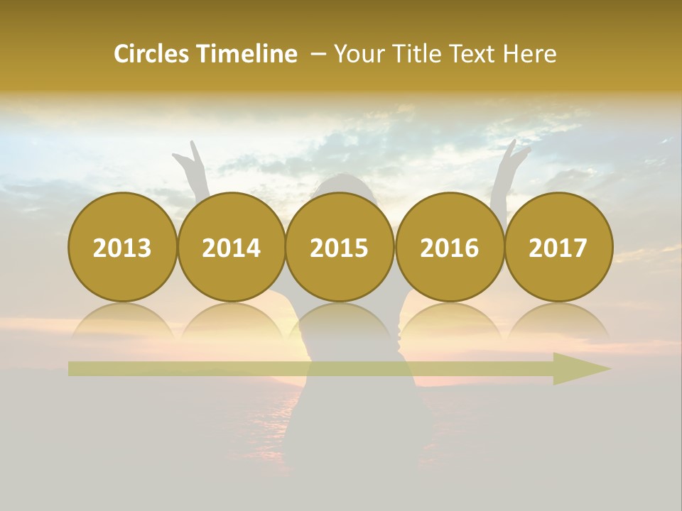 Sea Action Person PowerPoint Template