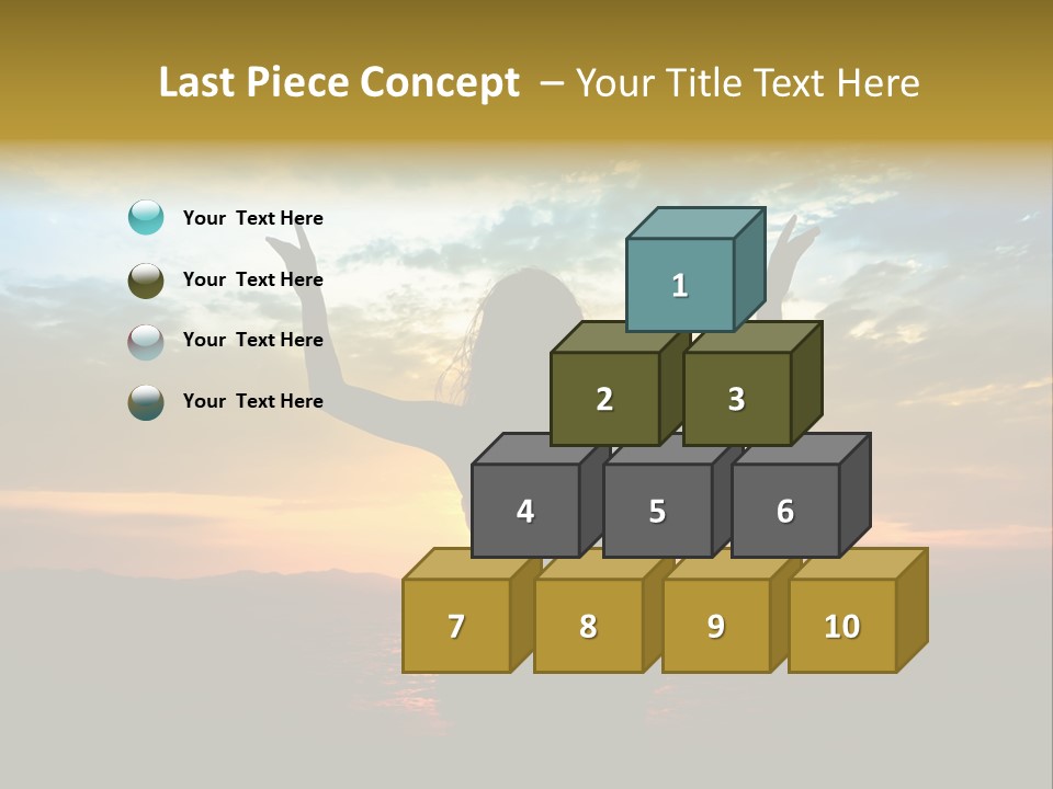 Sea Action Person PowerPoint Template