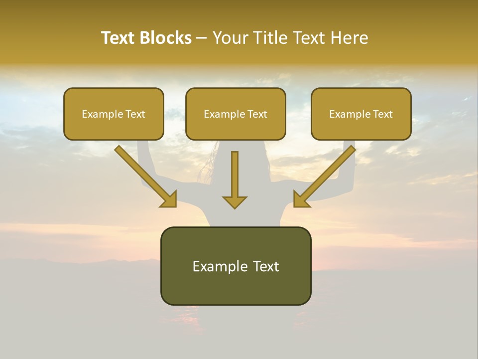 Sea Action Person PowerPoint Template