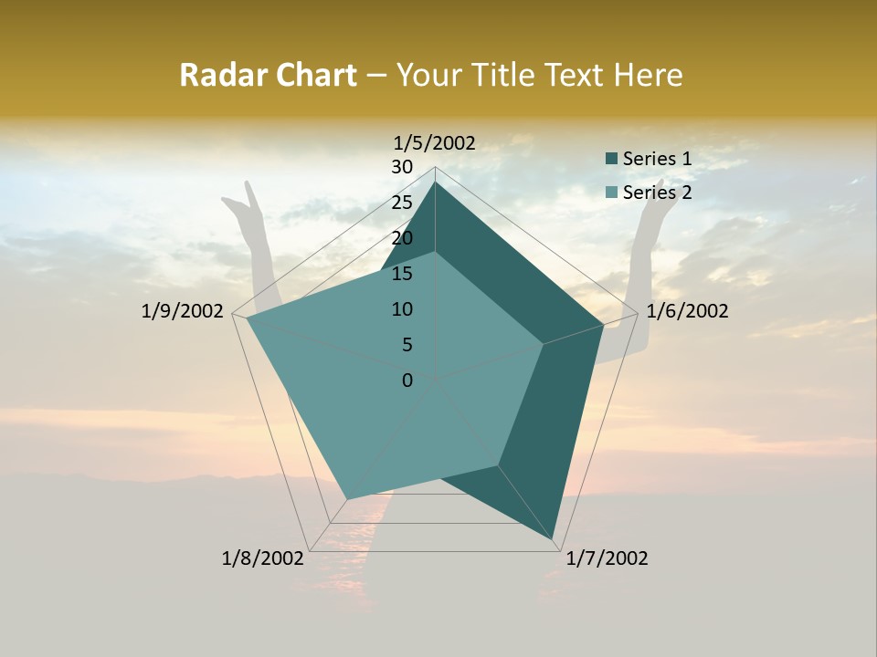 Sea Action Person PowerPoint Template
