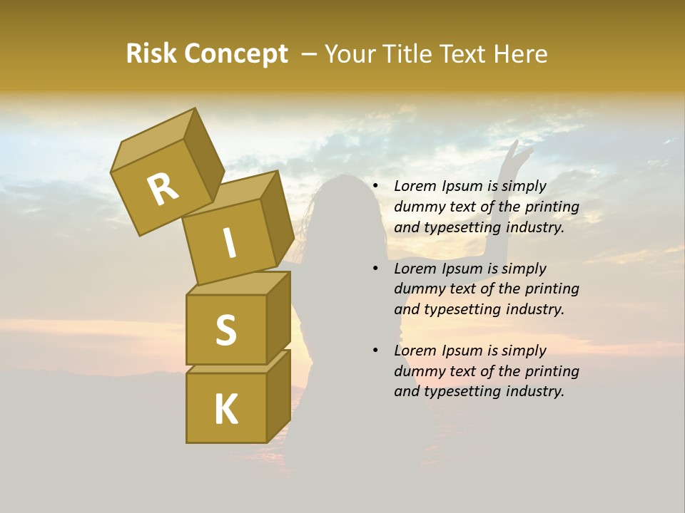 Sea Action Person PowerPoint Template