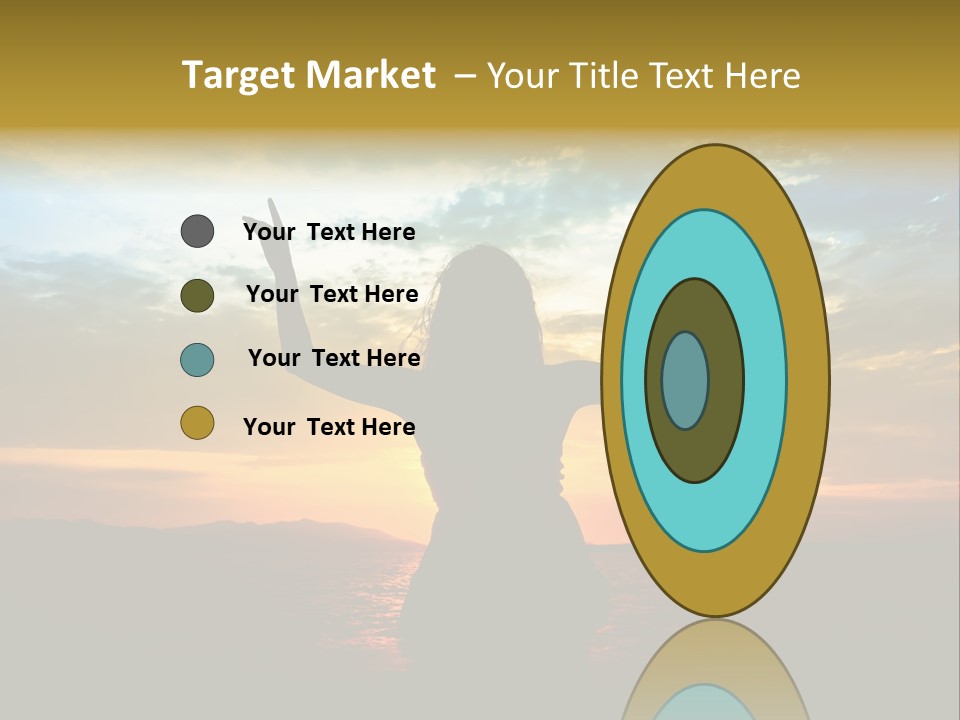 Sea Action Person PowerPoint Template