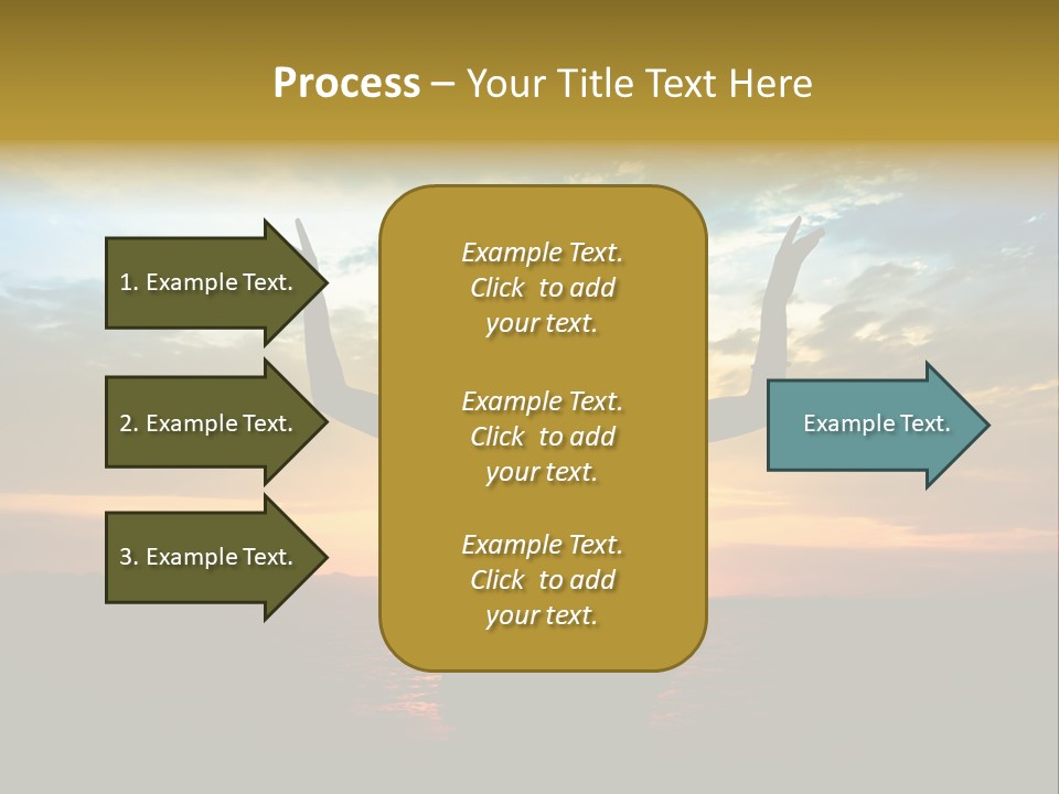 Sea Action Person PowerPoint Template