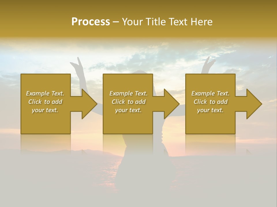 Sea Action Person PowerPoint Template