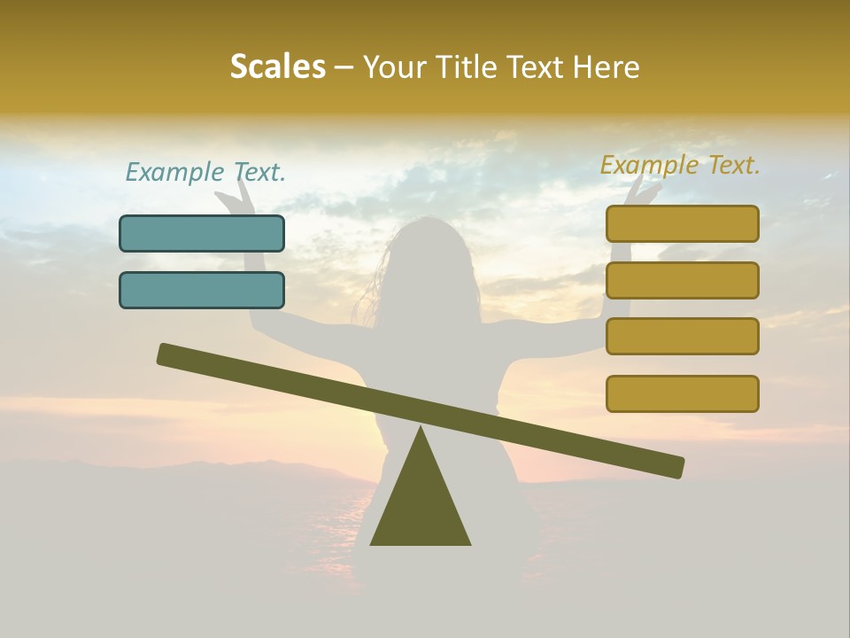 Sea Action Person PowerPoint Template