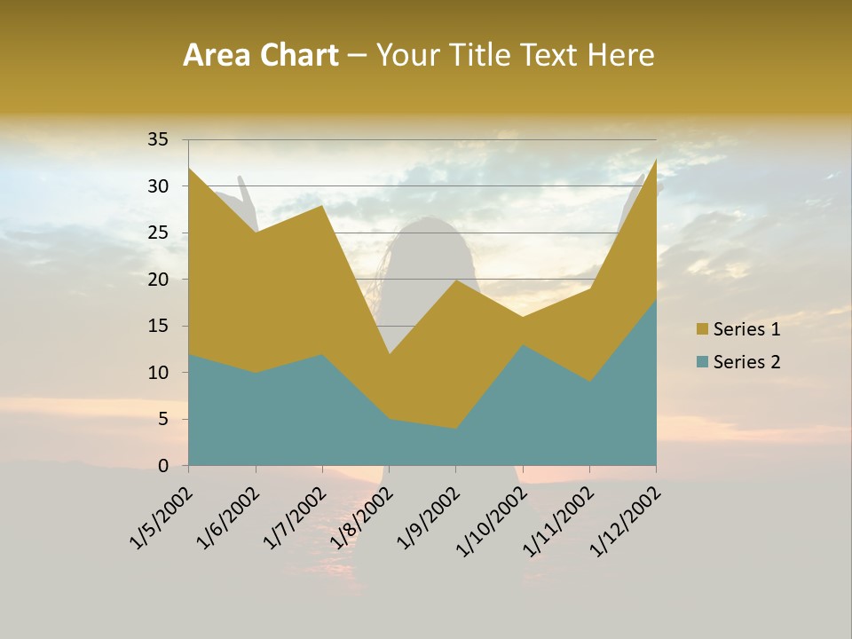 Sea Action Person PowerPoint Template