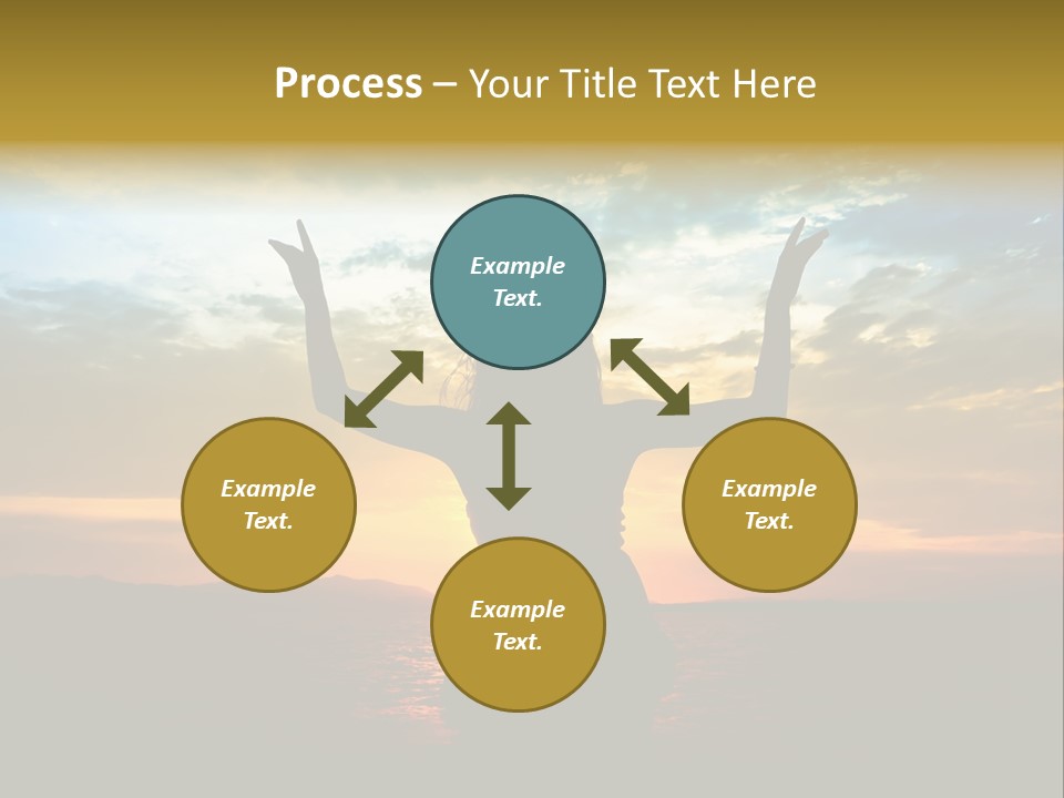 Sea Action Person PowerPoint Template