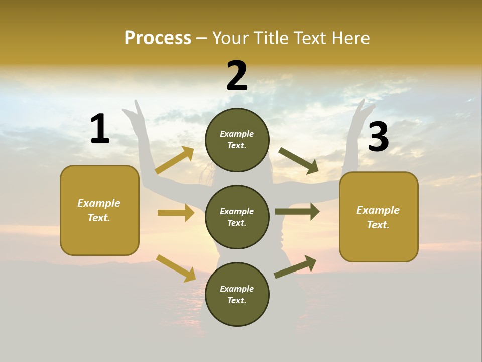 Sea Action Person PowerPoint Template