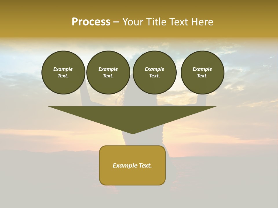 Sea Action Person PowerPoint Template