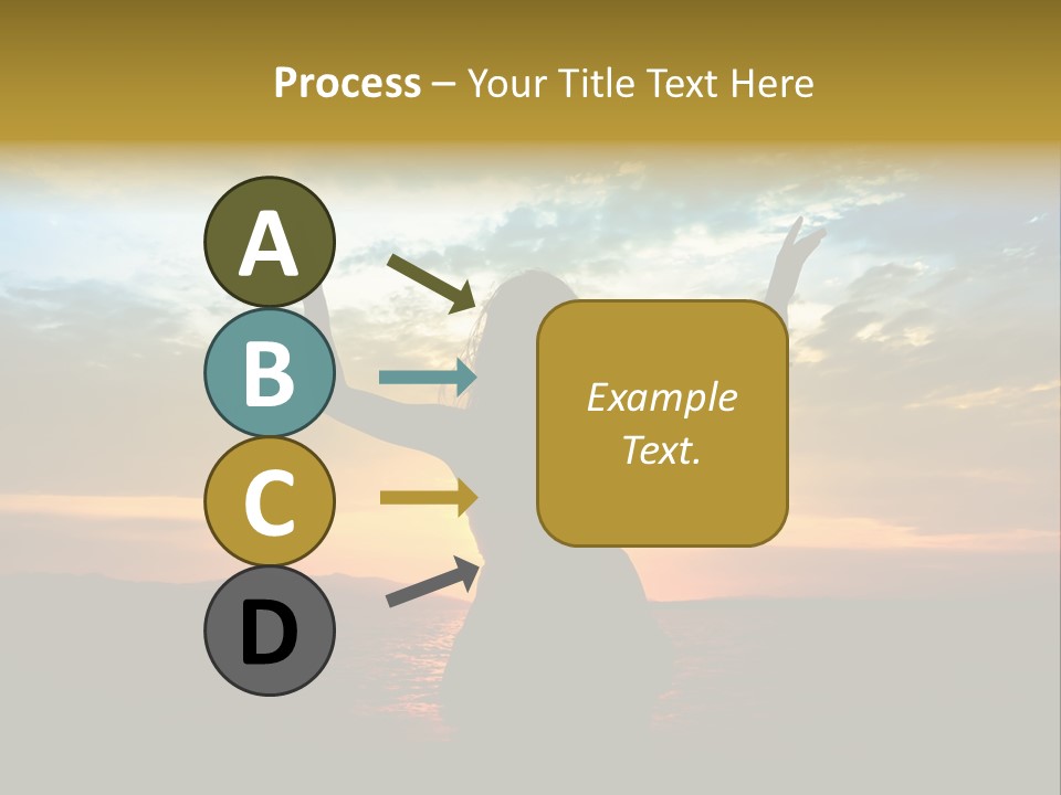 Sea Action Person PowerPoint Template