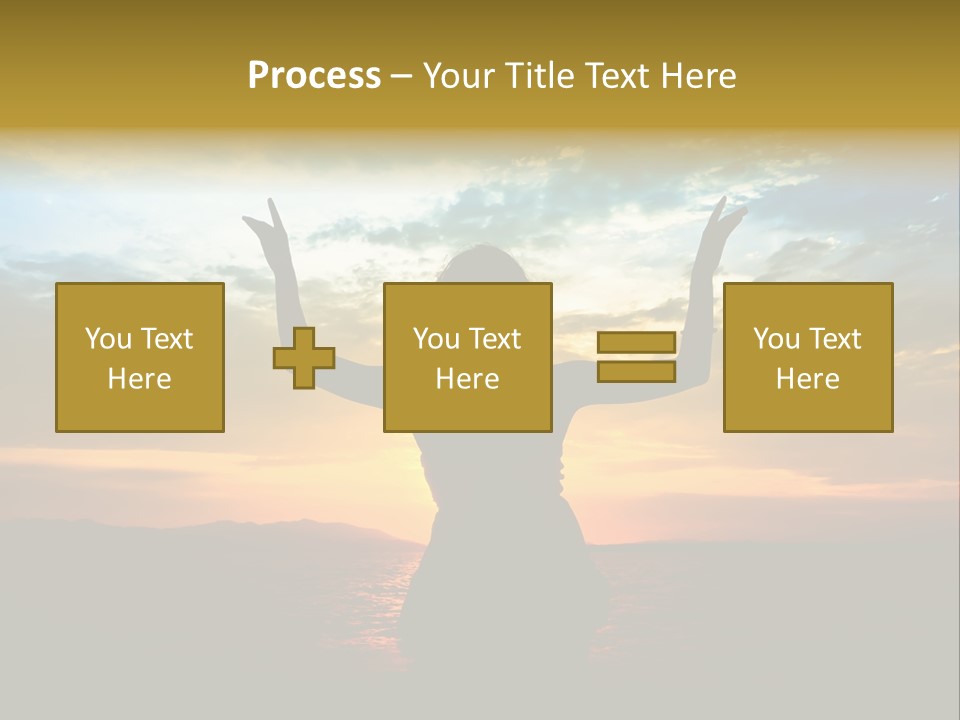 Sea Action Person PowerPoint Template