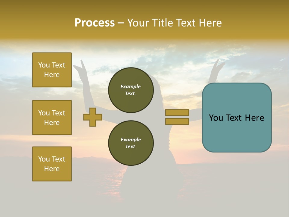 Sea Action Person PowerPoint Template