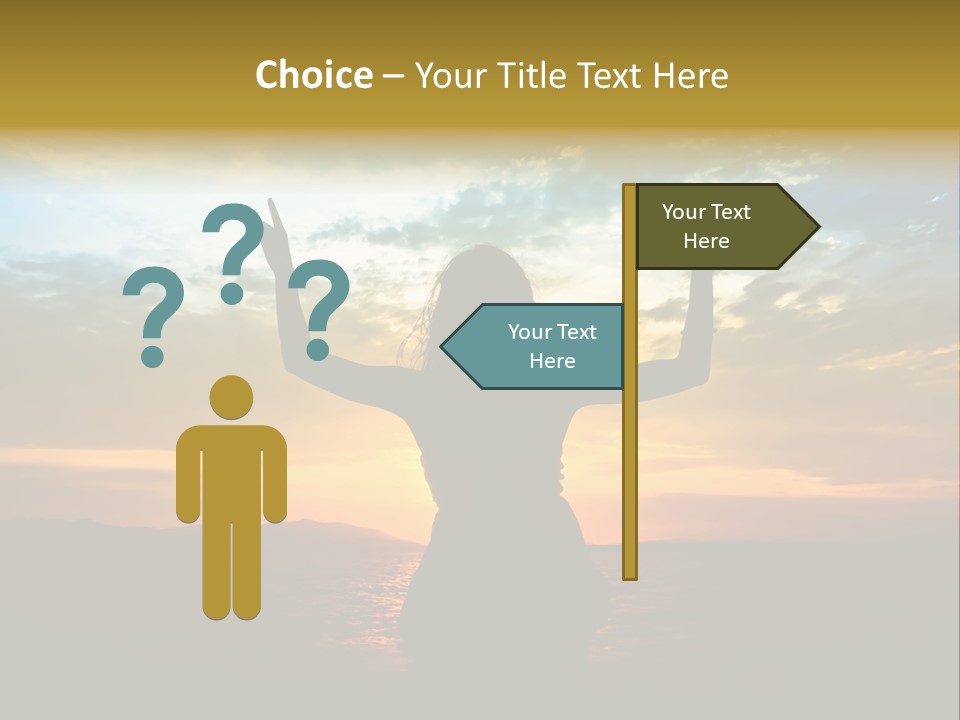 Sea Action Person PowerPoint Template