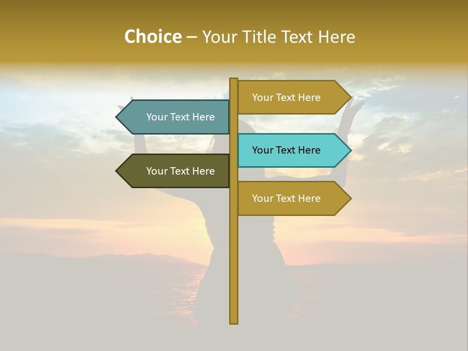 Sea Action Person PowerPoint Template