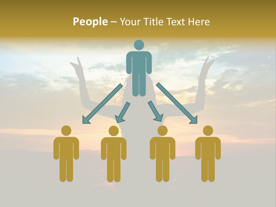 Sea Action Person PowerPoint Template