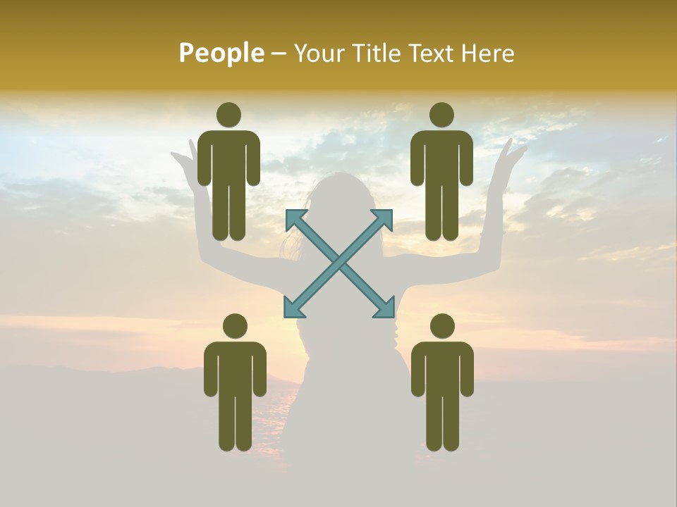 Sea Action Person PowerPoint Template