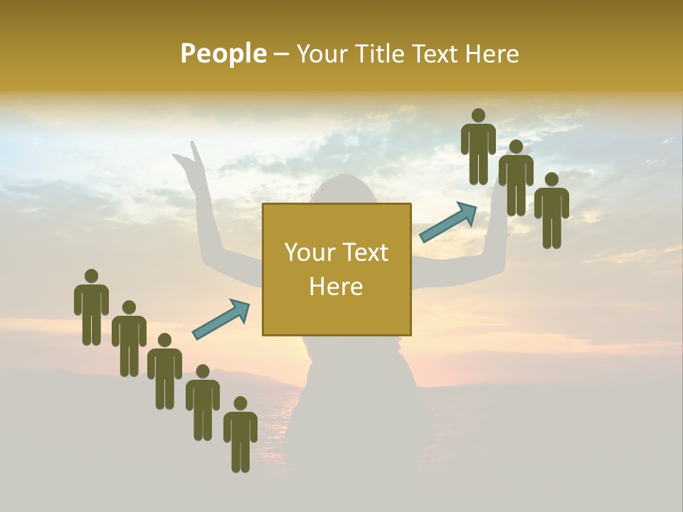 Sea Action Person PowerPoint Template